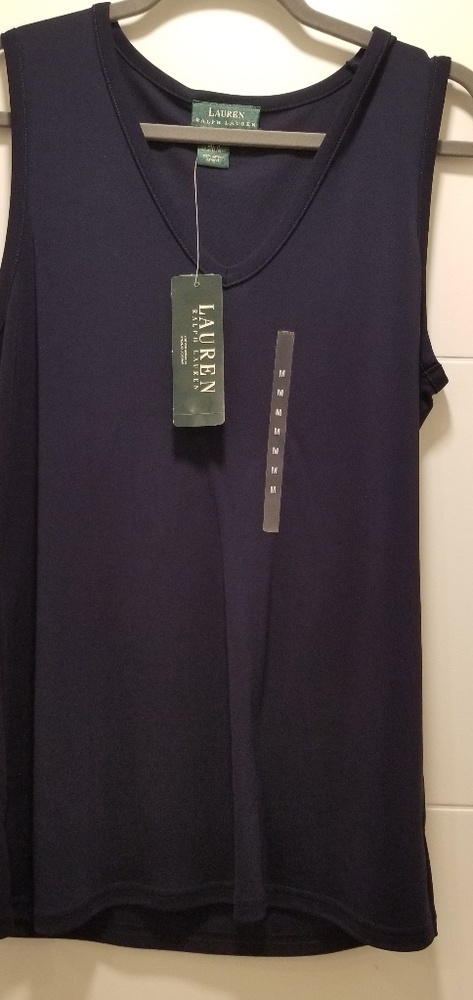 Ralph Lauren Dressy Tank 100% Rayon  - I paid $65